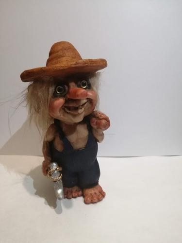 Trolls Protector Del Trabajo  Chico Comederos Y Tarjeta