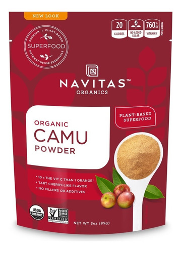 Camu Camu En Polvo - 3 Oz Navitas Organics Apoyo Inmunologic