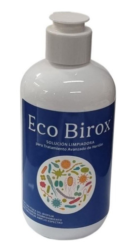 Solución Limpiadora Heridas 250ml Tapa Flip Top, Eco Birox®