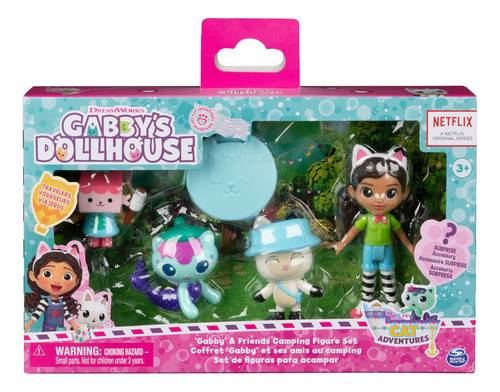 Gabby's Dollhouse - Set De Bonecas No Acampamento