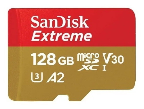 Micro Sd Sandisk Extreme 128gb 4k Tienda Fisica *itech