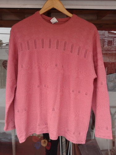 Sweater Bayer Fibre Textil Color Terracota Acrilico T. 3