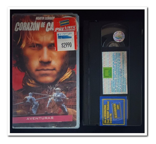 Corazón De Caballero, Vhs Blockbuster