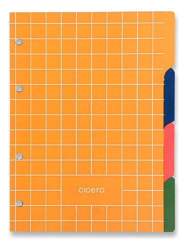 Caderno Criativo Cicero A5 - Clássica / Vermelho Quente Cor Clássica Vermelho Quente Clássica Vermelho Quente