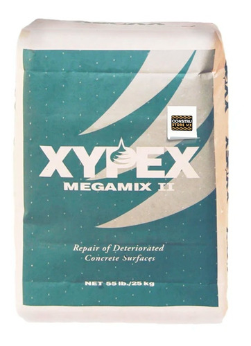 Xypex Megamix 2 Mortero De Reparación De 1 A 5 Cms, 25 Kg