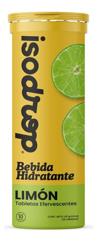 Electrolitos Efervescentes Sabor Limón Isodrop