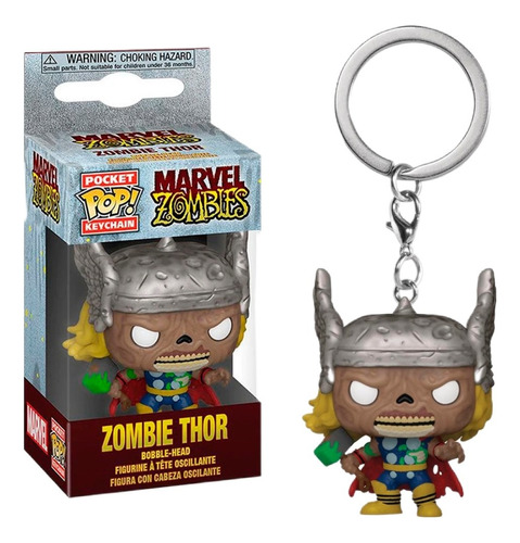 Funko Pop! Keychain Original Marvel Zombie Thor 