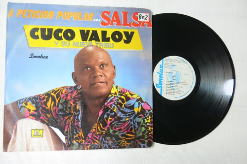 Vinyl Vinilo Lp Acetato Cuco Valoy A Peticion Popular Salsa