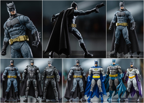 Muñeco Batman 21cm Súper Articulado Dc Multiverse Spiderman