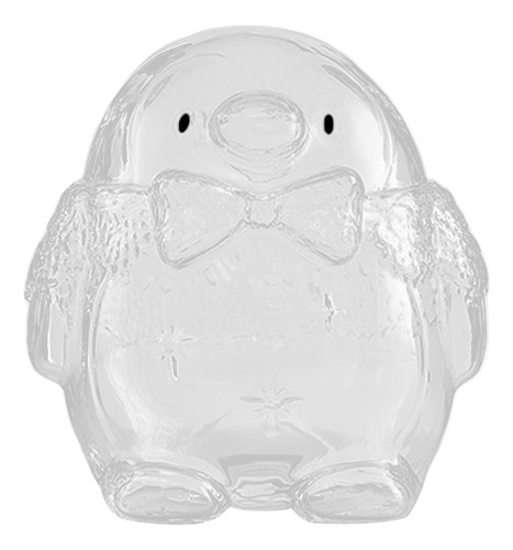 Hucha Transparente Con Forma De Pingüino Para Ahorrar