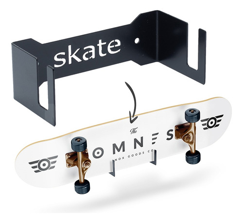 Suporte Horizontal De Parede Para Skate