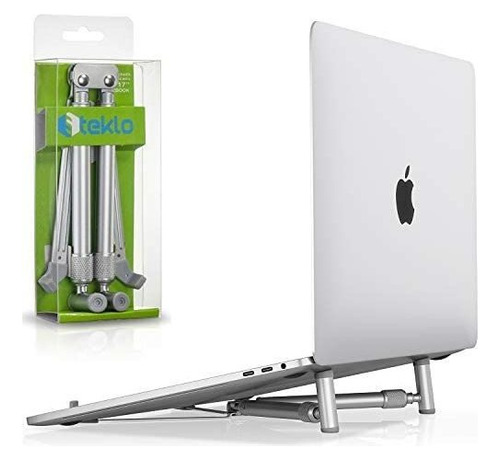 Base Para Laptop Steklo X-stand Ajustable Portátil -plateado