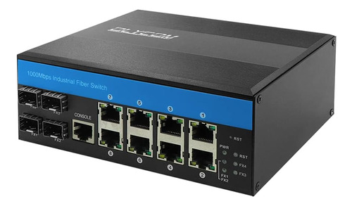 Olycom Switch Administrado Poe Giabit Ethernet 8 Puertos Rj4