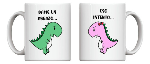 Tazas Dinosaurios - Novios - Parejas