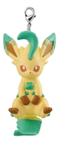 Leafeon Llavero Y Colgante Para Mochila Pokemon Gashapon