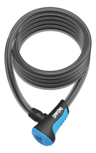 Imagen 1 de 4 de Candado De Cable Onguard 8164 180cmx10mm Bicicleta Azul