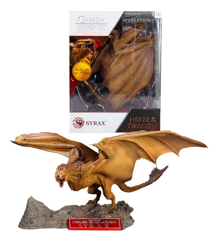 Dragon Syrax House Of The Dragon Mcfarlane Original Got