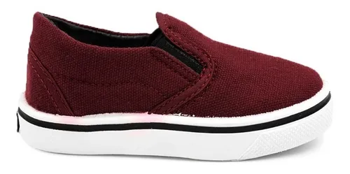 vans mujer color vino