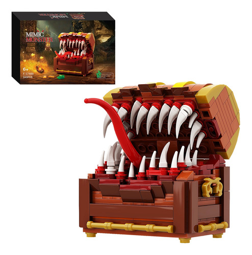 Cofre Del Tesoro Mimic, Cofre Del Tesoro Monster Block Toys