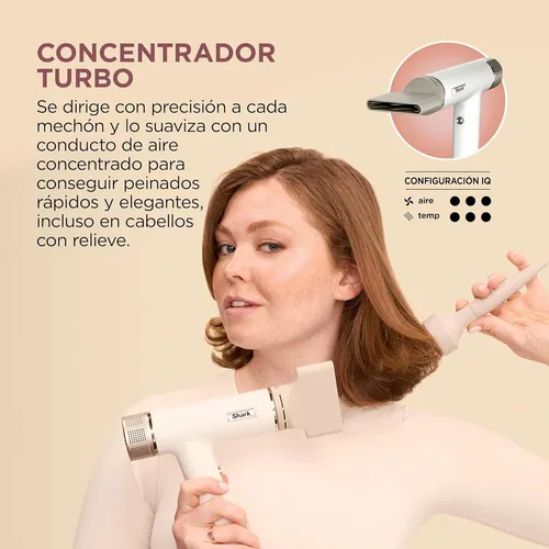 Shark Speedstyle Secador Para Cabello Liso Y Ondulado Hd333eu