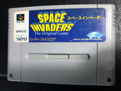 Juego Nintendo Super Famicom Space Invaders