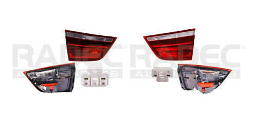 Par Calaveras Interiores Bmw X3 2011 - 2017 C/leds Depo Rxc