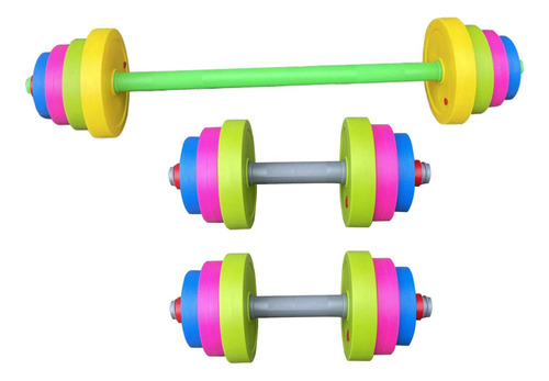 3pcs Juguetes Para Niños Monetas Pesas De Gimnasio