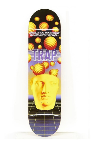 Tabla De Skate Profesional Trap 8.75 (solo Tabla)