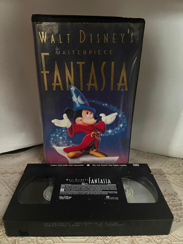 Película Vhs Fantasía De Walt Disney