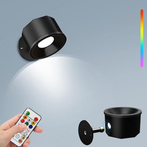 Aplique Magnético Con Luz Orientable A Batería Led Interior