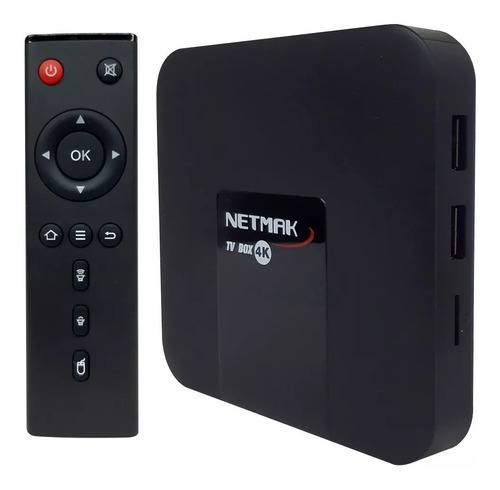 Conversor Netmak Nm-tvbox2 Android 7.1 Tv 4k 2gb 16gb Hdmi