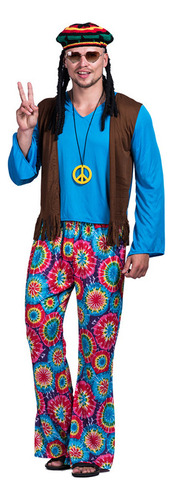 Disfraz De Halloween Hippie For Amante De La Paz