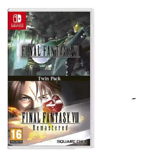 Jogo Final Fantasy Twin Pack Swtich Novo