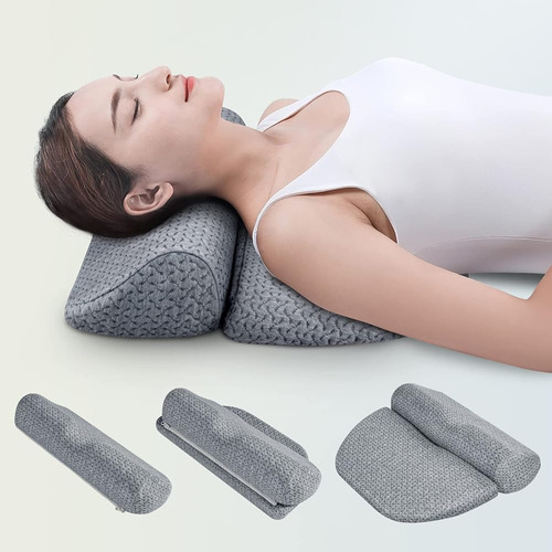 Almohadas De Cuello Cervical Ajustables 6-en-1 Para Aliviar 