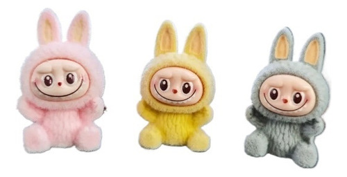 Wu- Adornos Dibujos Animados Labubu Sentado