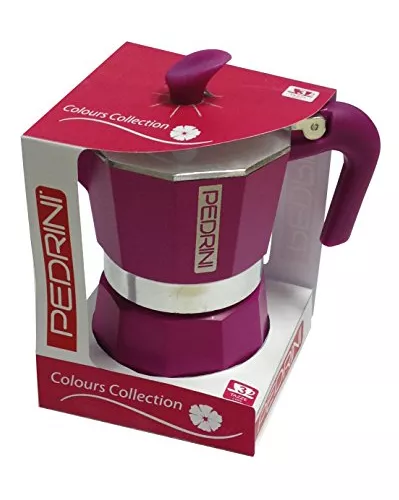 ▷ Pedrini Cafetera Italiana Mymoka Inducción Acero Inoxidable, 6 Tazas ©