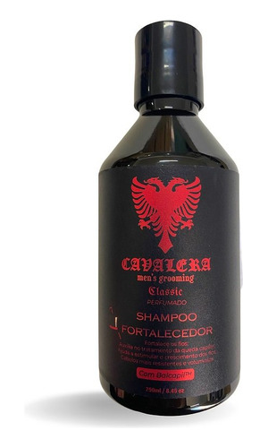 Shampoo Fortalecedor Para Cabelo Classic Cavalera 250ml