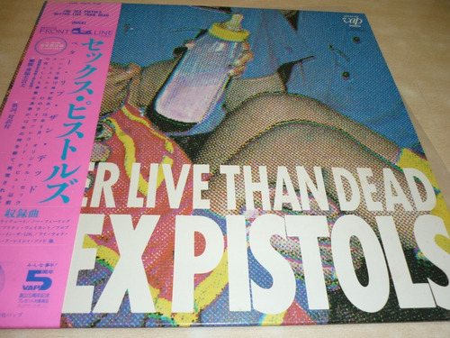 Sex Pistols Better Live Than Dead Vinilo + 7 Japon Obi  Nm