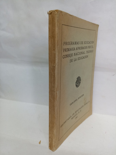 Programas De Educación Primaria Sep Español (Usado)