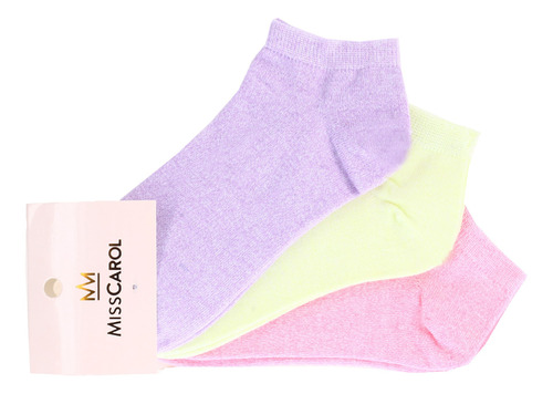 Medias Mujer Miss Carol Plain Color Pack X3 146.21010