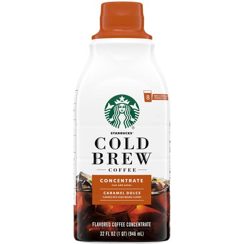 Starbucks Caf Cold Brew  Sabor Caramel Dolce  Concentrado Mu