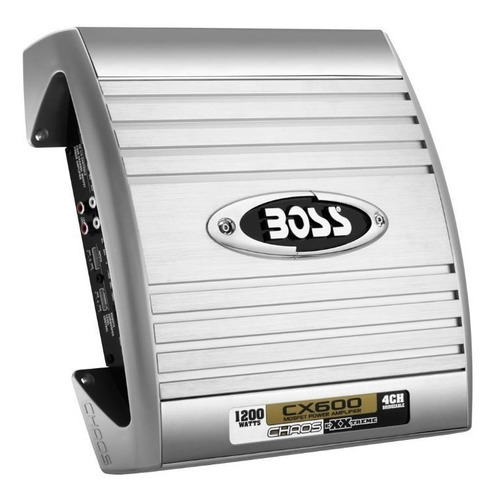 Potencia Auto Boss Cx600 4 Canales Puenteable 800 Watts Gtia