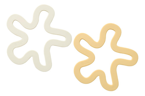 2x Tapetes De Silicona, 1 Pieza 1 Pieza Amarillo