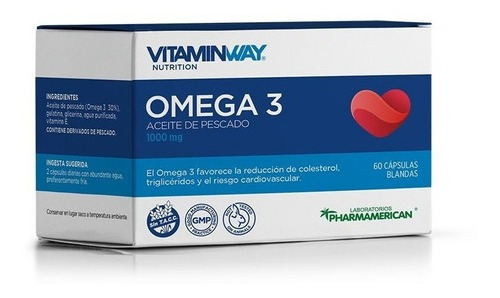 Vitaminway Omega 3 60 Cápsulas