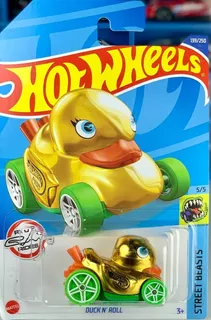 Hot Wheels Duck N Roll 5/5 Th Treasure Hunt $