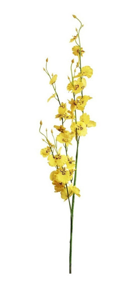 Orquídeas Chuva De Ouro 10 Galhos Grandes Artificial Flores | Parcelamento  sem juros