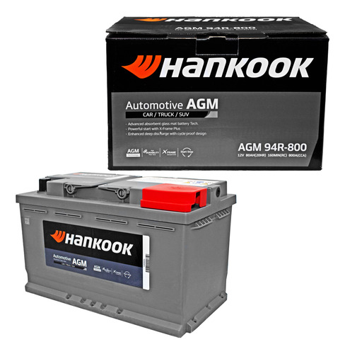 Bateria Hankook Agm 49-850