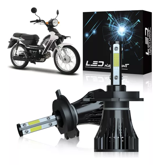 Focos Led H4 Moto Italika At110 150z 250z Motocicleta Luces