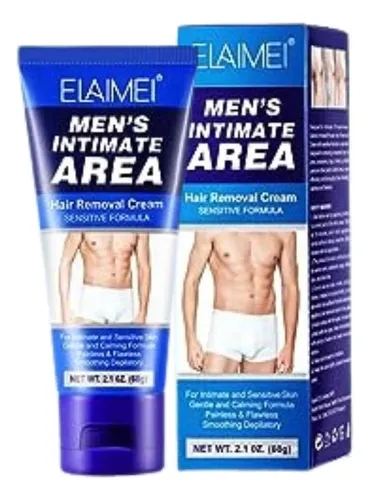 Crema Depiladora Genital Hombre