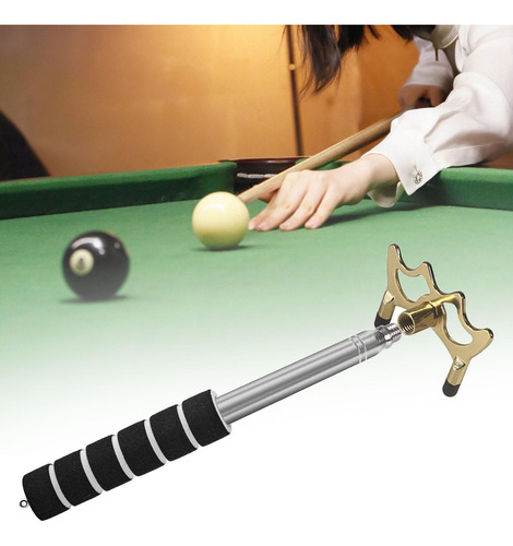 Billar Retráctil Con Puente , Accesorio Para Practicar Bajo